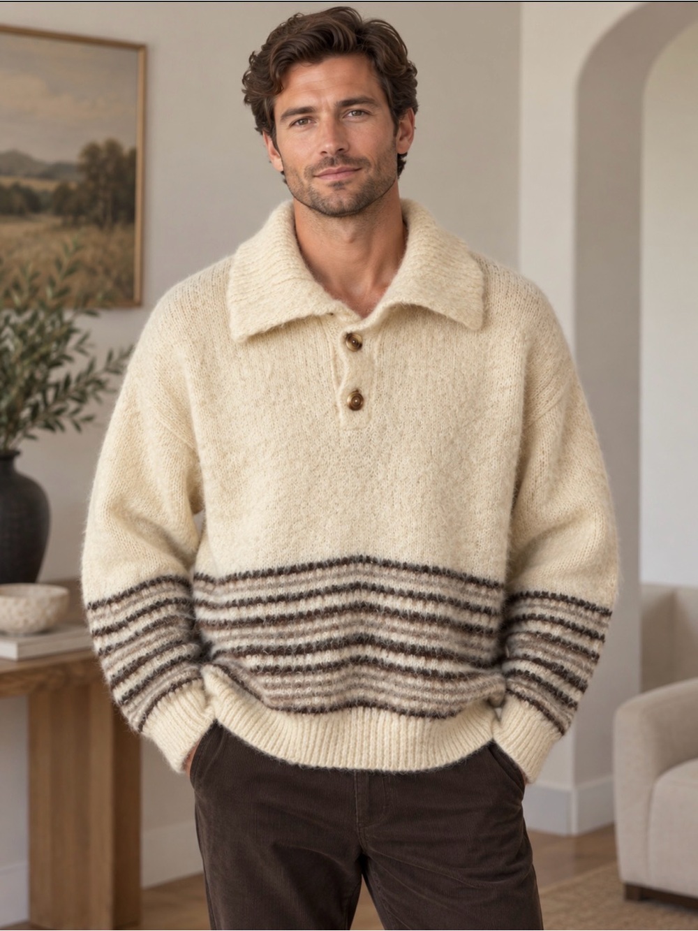 The icelandic baggy shag by lord jeff size xl 100% wool